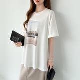 【大人女子の本命プリントT】 プリントTシャツ フォトプリントtシャツ | COCOMOMO | 詳細画像8 