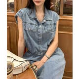 【セットで夏コーデ完成】 デニムセットアップ セットアップ | COCOMOMO | 詳細画像9