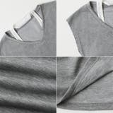 【一枚でレイヤード風】 ドッキングTシャツ タンクトップ | COCOMOMO | 詳細画像12 