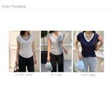 【一枚でレイヤード風】 ドッキングTシャツ タンクトップ | COCOMOMO | 詳細画像14 