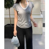 【一枚でレイヤード風】 ドッキングTシャツ タンクトップ | COCOMOMO | 詳細画像5 