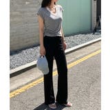 【一枚でレイヤード風】 ドッキングTシャツ タンクトップ | COCOMOMO | 詳細画像6 