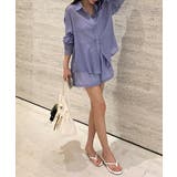 【リラックスセットアップ】 シャツセットアップ 夏セットアップ | COCOMOMO | 詳細画像4