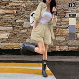ライトイエロー | 【リラックスセットアップ】 シャツセットアップ 夏セットアップ | COCOMOMO