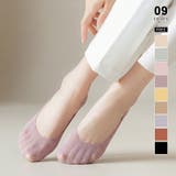 パープル | 【一日中、涼やか】 メッシュフットカバー 靴下 | COCOMOMO