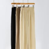フリルで魅せる夏セットアップ 前後2wayフリルセットアップ ワイドパンツ | COCOMOMO | 詳細画像23