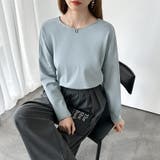 着こなし自在! 前後2wayハーフジップトップス カットソー | COCOMOMO | 詳細画像21