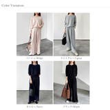 気楽に着られる大人のワンマイル セットアップ カジュアルセットアップ | COCOMOMO | 詳細画像34