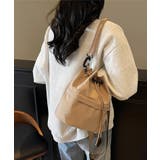 ドロスト巾着ショルダーバッグ ショルダーバッグ 巾着バッグ | COCOMOMO | 詳細画像2