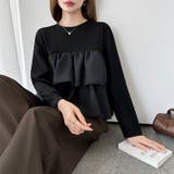 ティアードフリルトップス フリルトップス 長袖カットソー | COCOMOMO | 詳細画像27