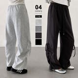 今季本命。サイドリボンスウェットパンツ スウェットパンツ ワイドパンツ | COCOMOMO | 詳細画像1