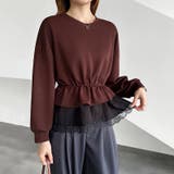 2wayレースペプラムトップス 裾レース ペプラムトップス | COCOMOMO | 詳細画像10