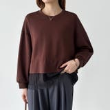 2wayレースペプラムトップス 裾レース ペプラムトップス | COCOMOMO | 詳細画像8