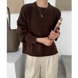 ドロップショルダーニット ニット セーター | COCOMOMO | 詳細画像24