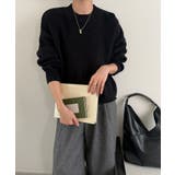 ドロップショルダーニット ニット セーター | COCOMOMO | 詳細画像30