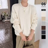 アイボリー | ドロップショルダーニット ニット セーター | COCOMOMO