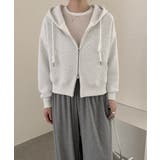 ダブルジップパーカー パーカー アウター | COCOMOMO | 詳細画像10