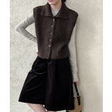 ブークレニットベスト ベスト ニットベスト | COCOMOMO | 詳細画像11 