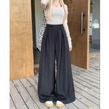 タックワイドパンツ ワイドパンツ タック | COCOMOMO | 詳細画像19 