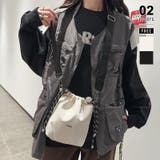 アイボリー | ショルダーバッグ 巾着バッグ ミニショルダーバッグ | COCOMOMO