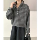 フリーストップス ハイネック ドロストカットソー | COCOMOMO | 詳細画像3 