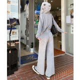 セットアップ バック星プリント 微起毛パーカーセットアップ | COCOMOMO | 詳細画像7