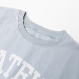 ロゴプリント コットン天竺 ラウンドヘム | COCOMOMO | 詳細画像30 