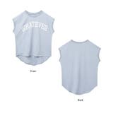 ロゴプリント コットン天竺 ラウンドヘム | COCOMOMO | 詳細画像33 