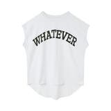 ロゴプリント コットン天竺 ラウンドヘム | COCOMOMO | 詳細画像36 