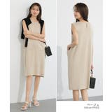 ワンピース ニットワンピース ノースリーブ | COCOMOMO | 詳細画像3 