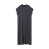 ダークグレー | 半袖ワンピース Tシャツワンピース ロングワンピース | COCOMOMO