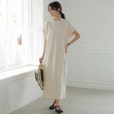 半袖ワンピース Tシャツワンピース ロングワンピース | COCOMOMO | 詳細画像3 