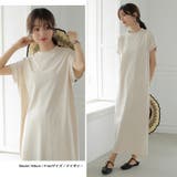 半袖ワンピース Tシャツワンピース ロングワンピース | COCOMOMO | 詳細画像5 