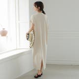 半袖ワンピース Tシャツワンピース ロングワンピース | COCOMOMO | 詳細画像6 