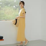 半袖ワンピース Tシャツワンピース ロングワンピース | COCOMOMO | 詳細画像12 