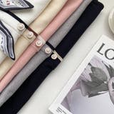 ニットブラウス スカーフタイ オフィスカジュアル | COCOMOMO | 詳細画像10 