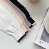 ニットブラウス スカーフタイ オフィスカジュアル | COCOMOMO | 詳細画像11 