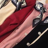 ニットブラウス スカーフタイ オフィスカジュアル | COCOMOMO | 詳細画像6 