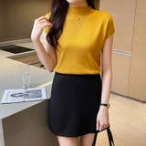 サマーニット 半袖 レディース | COCOMOMO | 詳細画像10 