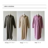 シャツワンピース ロングワンピース 長袖 | COCOMOMO | 詳細画像10 