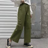 レディースカーゴパンツ 総ゴムボトムス チノパン | COCOMOMO | 詳細画像10 