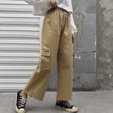 レディースカーゴパンツ 総ゴムボトムス チノパン | COCOMOMO | 詳細画像6 