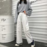 カーゴパンツ レディースパンツ ズボン | COCOMOMO | 詳細画像2
