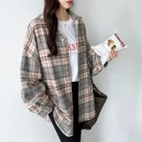 チェック柄シャツ オーバーサイズ ネルシャツ | COCOMOMO | 詳細画像10 