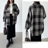 チェック柄シャツ オーバーサイズ ネルシャツ | COCOMOMO | 詳細画像5 