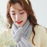 ネックウォーマー ふわふわフェイクファーティペット マフラ | COCOMOMO | 詳細画像8