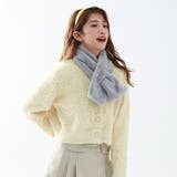 ネックウォーマー ふわふわフェイクファーティペット マフラ | COCOMOMO | 詳細画像9