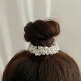 パール ヘアアクセサリー シュシュ | COCOMOMO | 詳細画像3