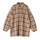 ネルシャツ チェック柄 ロングシャツ | COCOMOMO | 詳細画像12