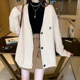 レディース トップス ニット カーディガン Free 長袖 春 春服 | COCOMOMO | 詳細画像2 